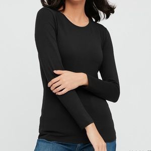 Purple Uniqlo Heattech Shirt